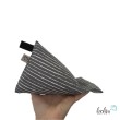 Handysitzsack Handykissen| STREIFEN aus Baumwolle | Stützkissen für Smartphone und Tablet Leolini - 1