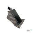 Handysitzsack Handykissen| STREIFEN aus Baumwolle | Stützkissen für Smartphone und Tablet Leolini - 2