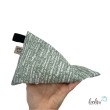Handysitzsack Handykissen| SCHRIFTEN ALTMINT aus Baumwolle | Stützkissen für Smartphone und Tablet Leolini - 2