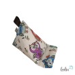 Handysitzsack Handykissen| BUNTE EULEN (Limitierte Auflage Eigenkreation) aus Baumwolle | Stützkissen für Smartphone und Tablet 