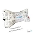 Leseknochen personalisierbar I LOVE DOGS (limitierte Stückzahl)| Nackenkissen | handgemacht Leolini - 1