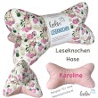 Leseknochen personalisierbar HASE | Nackenkissen | handgemacht Leolini - 6