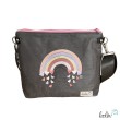 Umhängetasche REGENBOGEN ROSÉ | Handgefertigte Tasche LENO 3.0 Leolini - 1