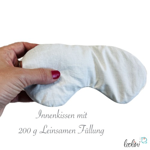 Augenkissen für Yoga & Meditation PAISLEY – handgefertigt Leolini - 3