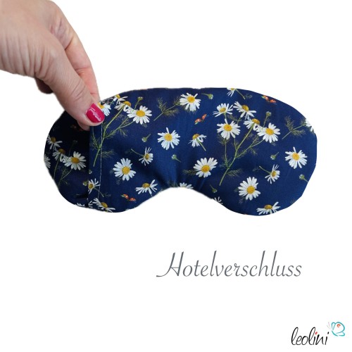 Augenkissen für Yoga & Meditation GÄNSEBLÜMCHEN – handgefertigt Leolini - 2