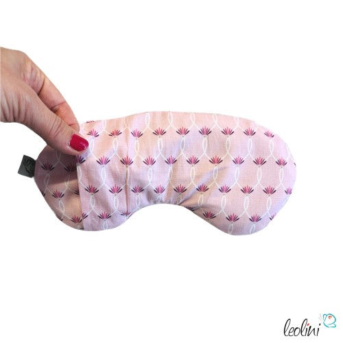 Augenkissen für Yoga & Meditation ROSA – handgefertigt Leolini - 2