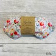 Augenkissen für Yoga & Meditation BLÜMCHEN ROSA – handgefertigt Leolini - 8