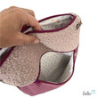 Umhängetasche Lenos Boucle | handgefertigt von Leolini ROSE