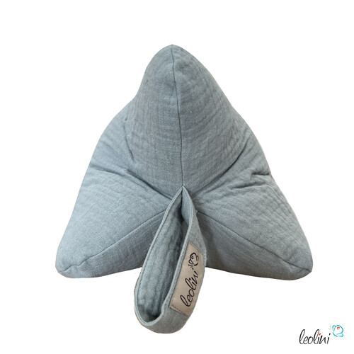 Leseknochen MUSSELIN in ALTMINT  | personalisierbar mit Stickerei