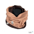 LeoliniHandgefertigter Damen Schlauchschal Loop – Beidseitig tragbar mit Wellnessfleece & Mini-Zopfmuster Jersey | BLUSHTücher / Schals