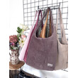 Hobo Bag aus Breitcord in ROSA – handgemachte Trendtasche - auch als SetTaschen mit Stickerei und Basic Taschen