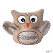 LeoliniKuscheltier EULE LEO in beige | Glücksbringer Eule | personalisierbar mit NameKuscheltiere
