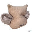 LeoliniKuscheltier EULE LEO in beige | Glücksbringer Eule | personalisierbar mit NameKuscheltiere