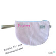 LeoliniMäppchen Allzwecktasche aus Cord | Schminktasche PERSONALISIERBAR mit Name| ROSA
