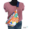 LeoliniBauchtasche XL | Crossbody-Bag | Gürteltasche aus CANVAS - BUNT