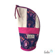 LeoliniStehende Stiftetasche Leo | Federpennal Federmäppchen ORNAMENTE PINK | personalisierbar mit NamenStehende Stiftetaschen LEO