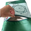 LeoliniFoldover Tasche mit Lotus des Lebens Stickerei | GRÜN | mit AußenfachTaschen mit Stickerei und Basic Taschen