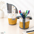 LeoliniStehende Stiftetasche Leo | Federpennal Federmäppchen HAPPY | personalisierbar mit NamenStehende Stiftetaschen LEO