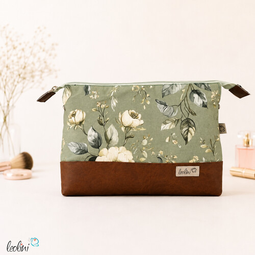 Große Kosmetiktasche | Kulturbeutel mit vielen Fächern CHRISTROSEN
