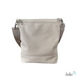 LeoliniFoldover Tasche mit SCHMETTERLINGE Stickerei | BEIGE | mit AußenfachTaschen mit Stickerei und Basic Taschen