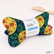 LeoliniLeseknochen personalisierbar | Nackenkissen BLAUE MANDALA | handgemachtLeseknochen gemustert
