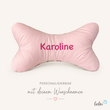 LeoliniLeseknochen personalisierbar HASE | Nackenkissen | handgemachtKinder Leseknochen