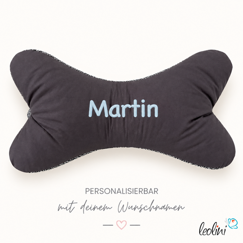 LeoliniLeseknochen personalisierbar PAISLEY | Nackenkissen | handgemachtLeseknochen gemustert