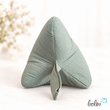 Musselin Leseknochen Blume des Lebens in der Farbe Salbei