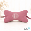LeoliniLeseknochen BLUME DES LEBENS Stickerei - MUSSELIN Double Gauze | MAUVEMusselin Leseknochen unifarben