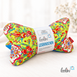 LeoliniLeseknochen personalisierbar | Nackenkissen FLOWER POWER | handgemacht von LeoliniLeseknochen