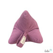 Leseknochen MUSSELIN in LAVENDEL VIOLETT | personalisierbar mit StickereiLeoliniMusselin Leseknochen unifarben