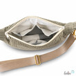 LeoliniMoon Bag Luna SALBEIGRÜN | Halbmondtasche | handgefertigte Schultertasche mit Blume-des-Lebens-StickereiLeoliniTaschen mit Stickerei und Basic Taschen