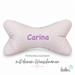 LeoliniLeseknochen personalisierbar | Nackenkissen SCHMETTERLINGE | handgemachtLeolini