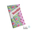 Mutterkindpasshülle rosa Stickerei  - 2