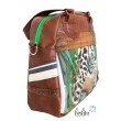 Henkeltasche mit Malerei Leopard Leolini - 6