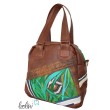 Henkeltasche mit Malerei Leopard Leolini - 2