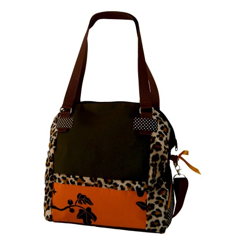 Sonderanfertigung "Georgia die Mopsdame" Henkeltasche Leolini - 4