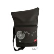 Foldover Tasche Pusteblumen Ballon Stickerei - handgemachte Kunstledertasche Leolini - 9