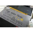 Foldover Tasche Spruch Stickerei Greif nach den Sternen  - handgemachte Kunstledertasche Leolini - 8