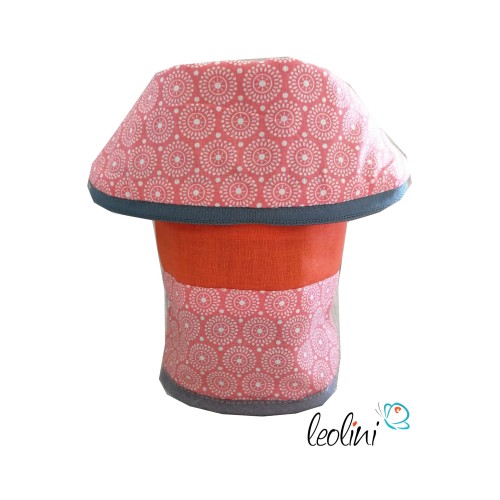 Stehende Stiftetasche Leo | Federpennal Mandala orange personalisierbar Leolini - 9
