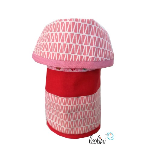 Stehende Stiftetasche Leo | Federpennal Cupcake rosa personalisierbar Leolini - 8