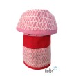 Stehende Stiftetasche Leo | Federpennal Cupcake rosa personalisierbar Leolini - 8