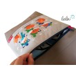 Foldover Tasche Füchse Stickerei  - Umhängetasche mit Außenfach Leolini - 4