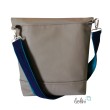 Foldover Tasche Füchse Stickerei  - Umhängetasche mit Außenfach Leolini - 7