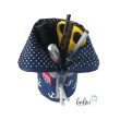 Stehende Stiftetasche  Leo | Federpennal Anker personalisierbar Leolini - 7