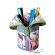 Stehende Stiftetasche Leo | Federpennal bunte Stifte personalisierbar Leolini - 2
