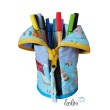 Stehende Stiftetasche Leo| Federpennal Tipi personalisierbar mit Name Leolini - 2