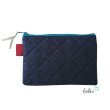 Schminktasche | Zipptasche Blume des Lebens türkis Leolini - 3