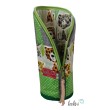 Stehende Stiftetasche Leo | Federpennal mit Tiger personalisierbar mit Name Leolini - 4