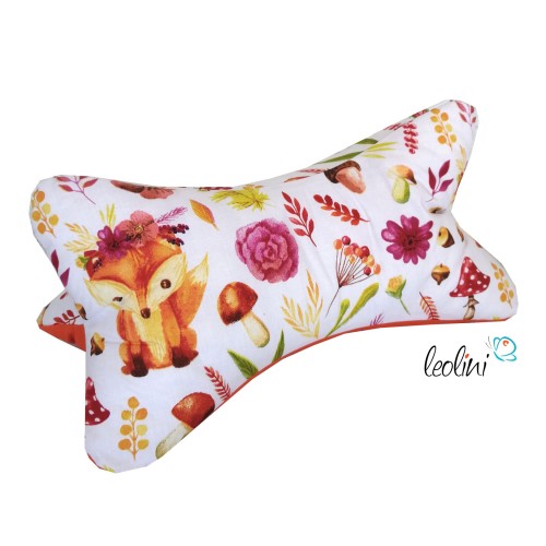 Leseknochen personalisierbar | Nackenkissen FUCHSDAME | handgemacht Leolini - 4